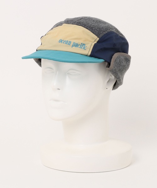 Ocean Pacific(オーシャンパシフィック)の「【OP/オーピー】レディース イヤーフラップ付き ジェットキャップ(キャップ・レディース・グレー・FREE)」の2枚目の写真
