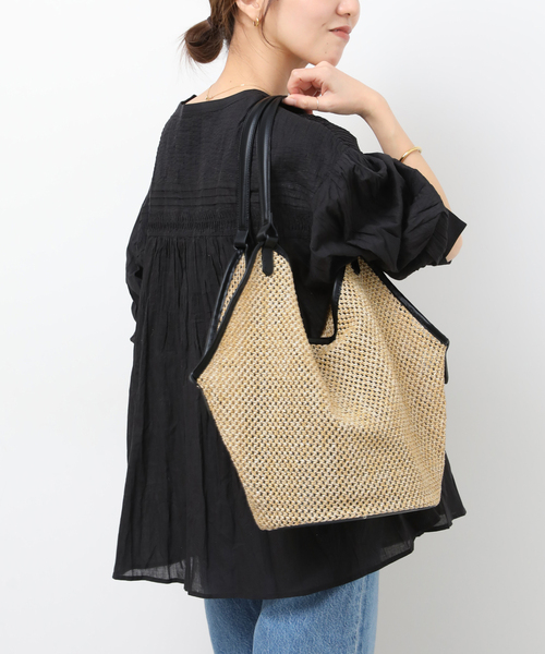 JOURNAL STANDARD relume（ジャーナルスタンダード　レリューム）の「［26SS新作］RELUME アンダリアトートBAG（トートバッグ・レディース・アイボリー/ベージュ・FREE）」の13枚目の写真