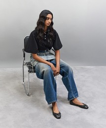 CHARLES & KEITH | ルーシュドボウ バレエフラット(バレエシューズ)