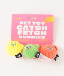 BITE ME（バイトミー）の「BITE ME/くまキャンディーボールおもちゃ3個セット（ペット用おもちゃ）」