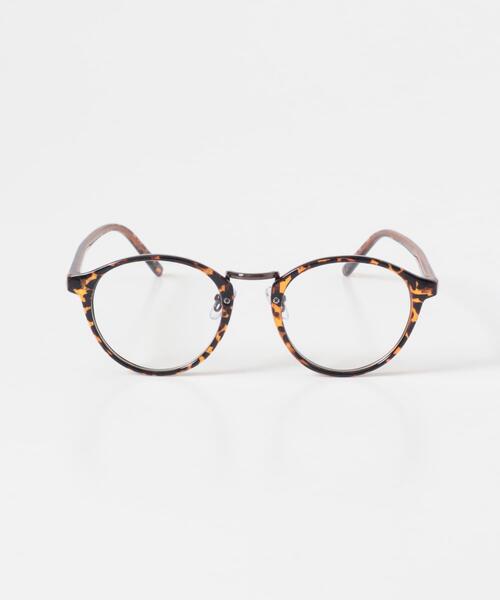 URBAN RESEARCH DOORS（アーバンリサーチドアーズ）の「ボストンダテメガネ（メガネ・レディース・ブラック/ブラウン・ONE）」の3枚目の写真