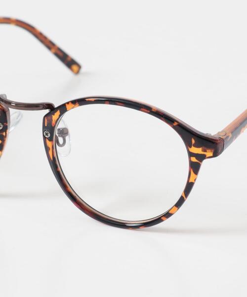 URBAN RESEARCH DOORS（アーバンリサーチドアーズ）の「ボストンダテメガネ（メガネ・レディース・ブラック/ブラウン・ONE）」の4枚目の写真