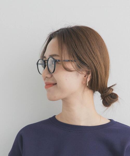 URBAN RESEARCH DOORS（アーバンリサーチドアーズ）の「ボストンダテメガネ（メガネ・レディース・ブラック/ブラウン・ONE）」の5枚目の写真