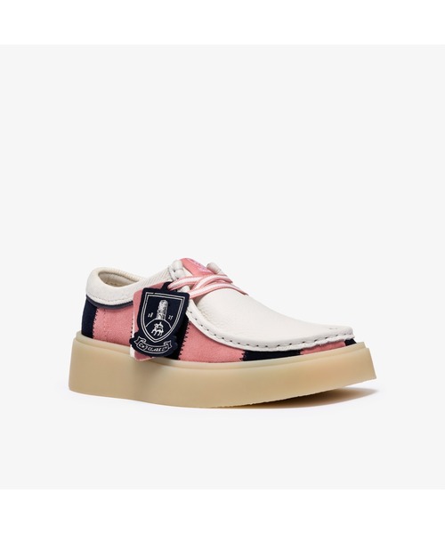 Clarks(クラークス)の「Torview W / レディーストービュー (ピンク/ネイビーコンビ)(モカシン/デッキシューズ・レディース・ピンク・UK5/UK4.5/UK4/UK3.5/UK3/UK6/UK5.5)」の7枚目の写真