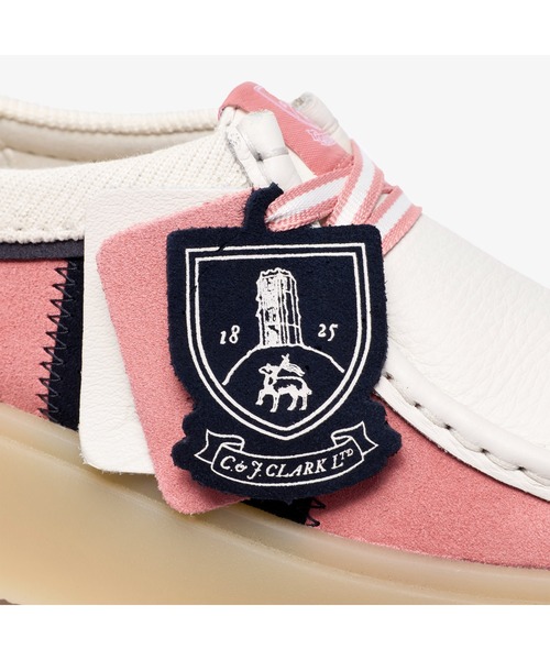 Clarks(クラークス)の「Torview W / レディーストービュー (ピンク/ネイビーコンビ)(モカシン/デッキシューズ・レディース・ピンク・UK5/UK4.5/UK4/UK3.5/UK3/UK6/UK5.5)」の8枚目の写真
