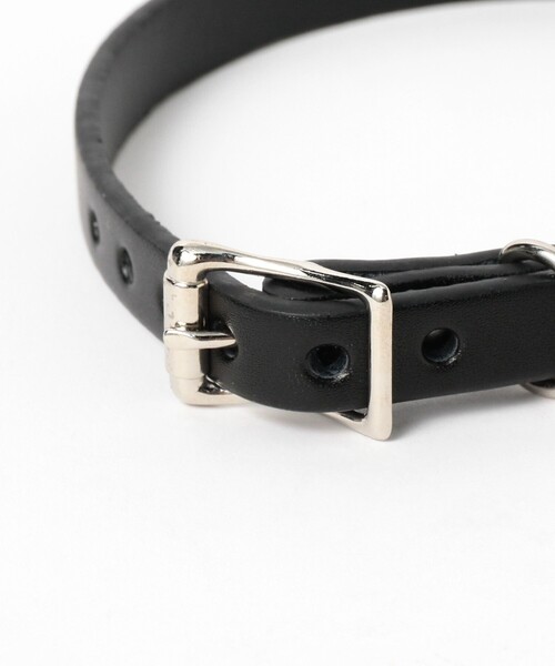 BEAMS BOY（ビームスボーイ）の「FUNK PLUS / レザー ブレスレット 2WAY（ブレスレット・レディース・ブラック・ONE SIZE）」の3枚目の写真