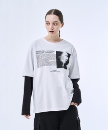 PHILTHEORY | Glitch poem graphic T-shirts / グリッチポエムグラフィックT(Tシャツ/カットソー)