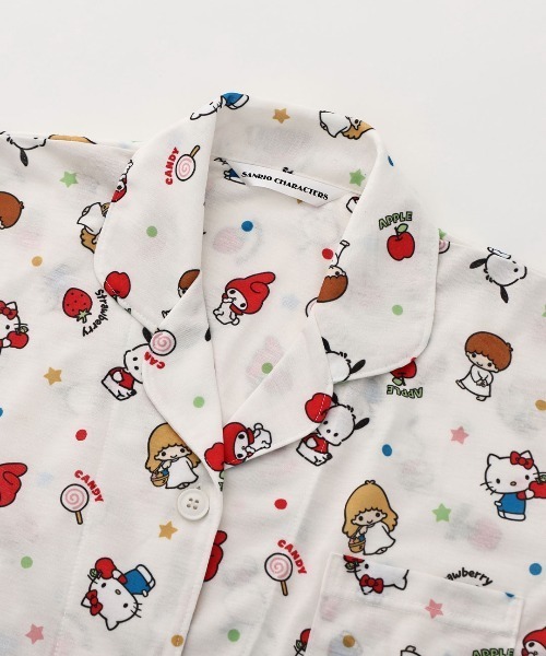 sanrio（サンリオ）の「《サンリオキャラクターズ》70sウィークエンド 長袖 パジャマ（ルームウェア/パジャマ・レディース・ネイビー/オフホワイト・L/M）」の17枚目の写真