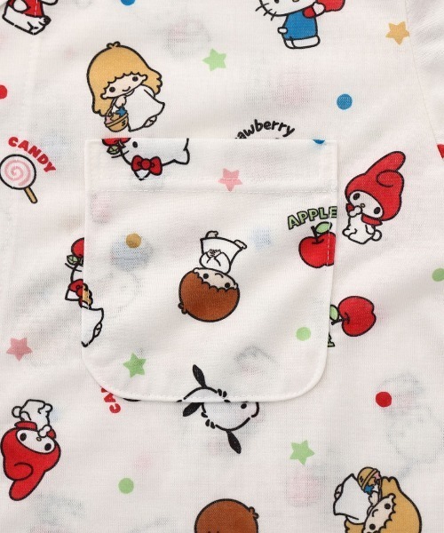 sanrio（サンリオ）の「《サンリオキャラクターズ》70sウィークエンド 長袖 パジャマ（ルームウェア/パジャマ・レディース・ネイビー/オフホワイト・L/M）」の18枚目の写真