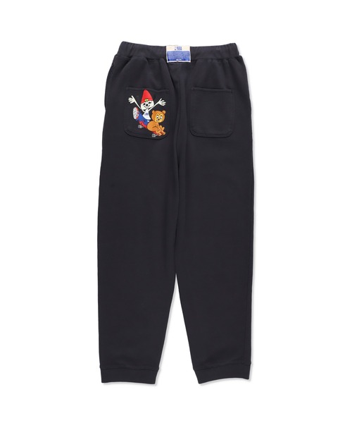 WIND AND SEA(ウィンダンシー)の「PARAPPA x NBA SWEAT PANT(スウェットパンツ・メンズ・ネイビー/グレー/ブラック・X-LARGE/SMALL/LARGE)」の1枚目の写真