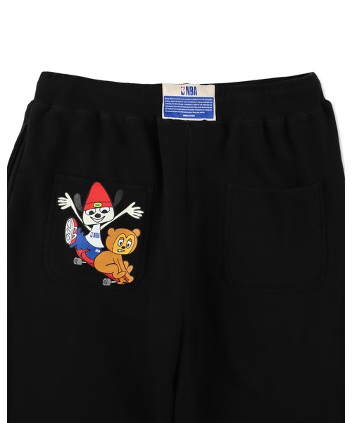 WIND AND SEA(ウィンダンシー)の「PARAPPA x NBA SWEAT PANT(スウェットパンツ・メンズ・ネイビー/グレー/ブラック・X-LARGE/SMALL/LARGE)」の8枚目の写真