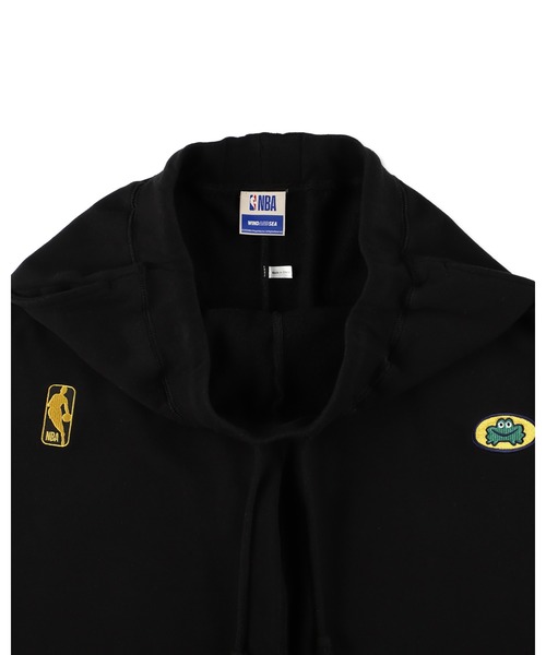 WIND AND SEA(ウィンダンシー)の「PARAPPA x NBA SWEAT PANT(スウェットパンツ・メンズ・ネイビー/グレー/ブラック・X-LARGE/SMALL/LARGE)」の5枚目の写真