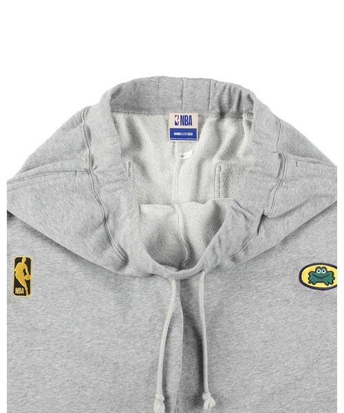 WIND AND SEA(ウィンダンシー)の「PARAPPA x NBA SWEAT PANT(スウェットパンツ・メンズ・ネイビー/グレー/ブラック・X-LARGE/SMALL/LARGE)」の10枚目の写真