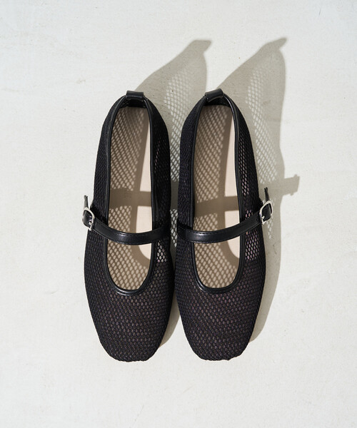 FREAK'S STORE（フリークスストア）の「限定展開　メッシュ バレエ パンプス [36～38サイズ展開]（パンプス・レディース・ブラック/ベージュ・36/38/37）」の11枚目の写真