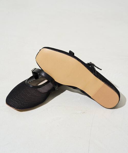 FREAK'S STORE（フリークスストア）の「限定展開　メッシュ バレエ パンプス [36～38サイズ展開]（パンプス・レディース・ブラック/ベージュ・36/38/37）」の20枚目の写真