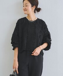 LIVETART | 《LIVETART》フリフリジャガードプルオーバー(シャツ/ブラウス)