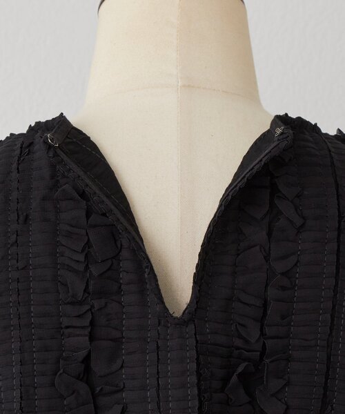 LIVETART（リヴェタート）の「《LIVETART》フリフリジャガードプルオーバー（シャツ/ブラウス・レディース・ブラック・FREE）」の9枚目の写真