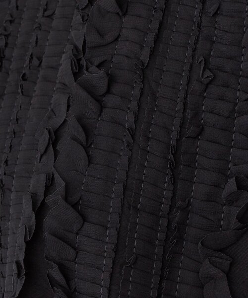 LIVETART（リヴェタート）の「《LIVETART》フリフリジャガードプルオーバー（シャツ/ブラウス・レディース・ブラック・FREE）」の13枚目の写真