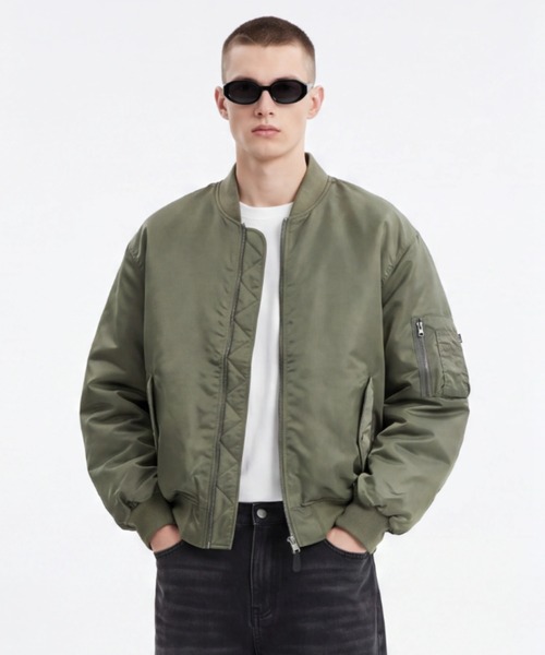 T16】【FXN Los Angeles/エフエックスエヌ ロサンゼルス】MA-1 JACKET