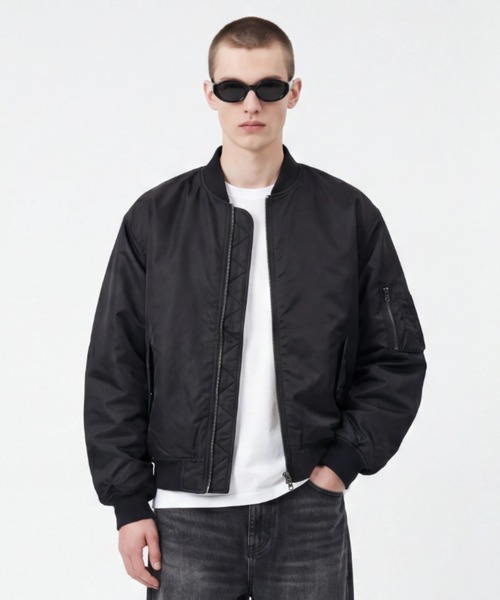 T16】【FXN Los Angeles/エフエックスエヌ ロサンゼルス】MA-1 JACKET