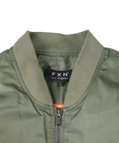 INNOCENT(イノセント)の「【T16】【FXN Los Angeles/エフエックスエヌ ロサンゼルス】MA-1 JACKET F-0603(MA-1・メンズ・ブラック/オリーブドラブ・X-LARGE/LARGE/MEDIUM/SMALL/XX-LARGE)」の5枚目の写真