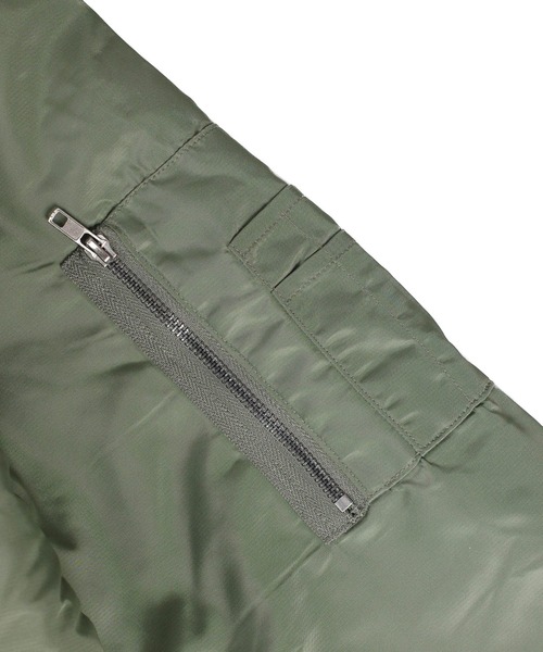 INNOCENT(イノセント)の「【T16】【FXN Los Angeles/エフエックスエヌ ロサンゼルス】MA-1 JACKET F-0603(MA-1・メンズ・ブラック/オリーブドラブ・X-LARGE/LARGE/MEDIUM/SMALL/XX-LARGE)」の7枚目の写真