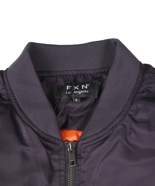 INNOCENT(イノセント)の「【T16】【FXN Los Angeles/エフエックスエヌ ロサンゼルス】MA-1 JACKET F-0603(MA-1・メンズ・ブラック/オリーブドラブ・X-LARGE/LARGE/MEDIUM/SMALL/XX-LARGE)」の15枚目の写真