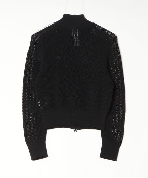 adidas（アディダス）の「ニット クロシェ ファイヤーバード トラックトップ / ジャージ / トラックジャケット / アディダスオリジナルス adidas Originals（ジャージ・レディース・ホワイト/ブラック・SMALL/MEDIUM/X-SMALL/XX-LARGE/X-LARGE/LARGE）」の8枚目の写真