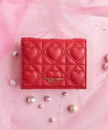 Samantha Thavasa Petit Choice（サマンサタバサ　プチチョイス）の「ハートキルト ミニ財布（財布）」