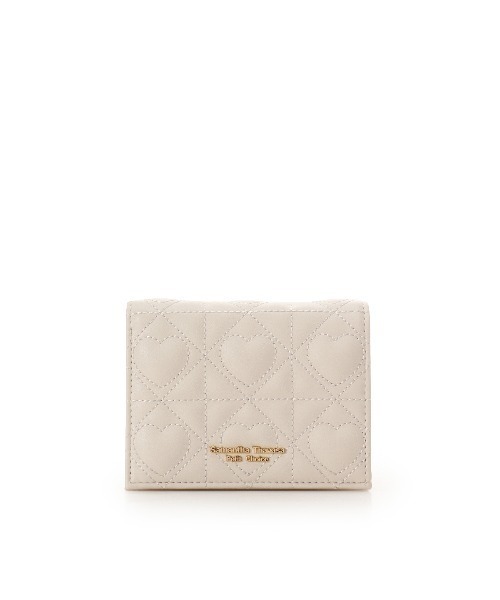 Samantha Thavasa Petit Choice（サマンサタバサ　プチチョイス）の「ハートキルト ミニ財布（財布・レディース・レッド/オフホワイト/ブラック/ピンク・FREE）」の5枚目の写真