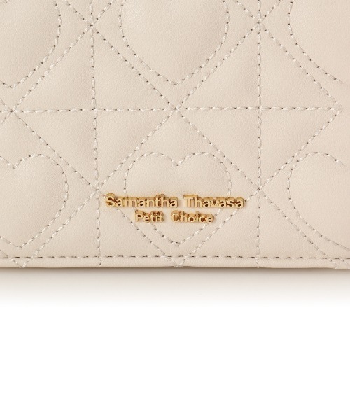 Samantha Thavasa Petit Choice（サマンサタバサ　プチチョイス）の「ハートキルト ミニ財布（財布・レディース・レッド/オフホワイト/ブラック/ピンク・FREE）」の9枚目の写真