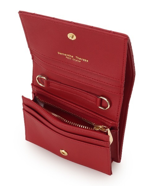 Samantha Thavasa Petit Choice（サマンサタバサ　プチチョイス）の「ハートキルト ミニ財布（財布・レディース・レッド/オフホワイト/ブラック/ピンク・FREE）」の17枚目の写真