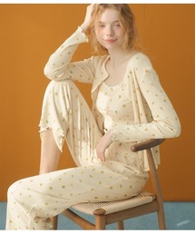 PEACH JOHN（ピーチジョン）の「コットン混リブパジャマ３点セット（ルームウェア/パジャマ）」