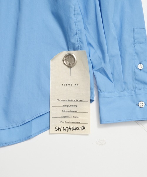 SHINYAKOZUKA（シンヤコヅカ）の「別注CLASSIC SHIRT(ISSUE8)（Tシャツ/カットソー・メンズ・サックスブルー/アイボリー/ストライプ・S/M）」の5枚目の写真