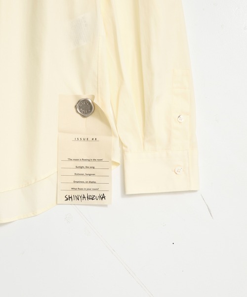 SHINYAKOZUKA（シンヤコヅカ）の「別注CLASSIC SHIRT(ISSUE8)（Tシャツ/カットソー・メンズ・サックスブルー/アイボリー/ストライプ・S/M）」の11枚目の写真