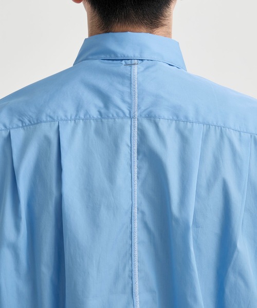 SHINYAKOZUKA（シンヤコヅカ）の「別注CLASSIC SHIRT(ISSUE8)（シャツ/ブラウス・メンズ・サックスブルー/アイボリー/ストライプ・S/M）」の16枚目の写真