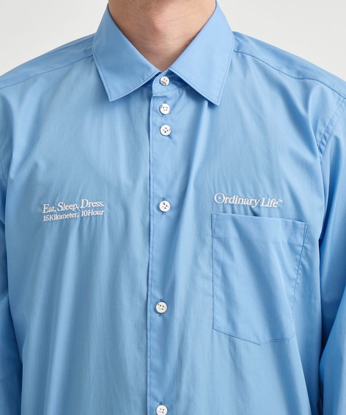 SHINYAKOZUKA（シンヤコヅカ）の「別注CLASSIC SHIRT(ISSUE8)（シャツ/ブラウス・メンズ・サックスブルー/アイボリー/ストライプ・S/M）」の17枚目の写真