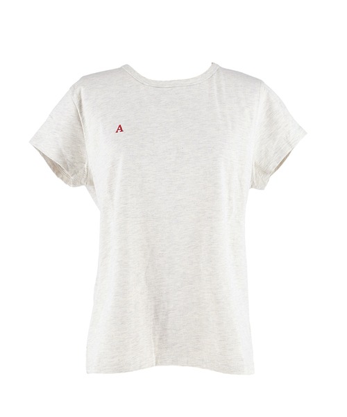 coca(coca)(コカ)の「刺繍入り半袖クルーネックトップス(Tシャツ/カットソー・レディース・ライトグレー/ホワイト・L/S/M)」の19枚目の写真