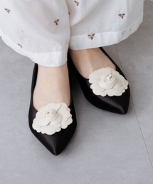HIMIKO | 【HIMIKO】HANAE MORI×HIMIKO フラワーモチーフ フラットパンプス/661127(パンプス)