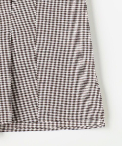 J.PRESS（ジェイプレス）の「リネンminiチェック プルオーバー ブラウス（シャツ/ブラウス・レディース・ネイビー系3/サックスブルー系3/ブラウン系3・T15/T13）」の11枚目の写真