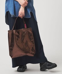 BINDU（ビンドゥー）の「【別注】＜BINDU＞メタリック トートバッグ（トートバッグ）」