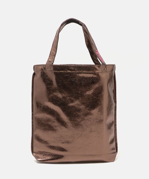 BINDU（ビンドゥー）の「【別注】＜BINDU＞メタリック トートバッグ（トートバッグ・レディース・シルバー/ブラウン系/ゴールド・FREE）」の8枚目の写真