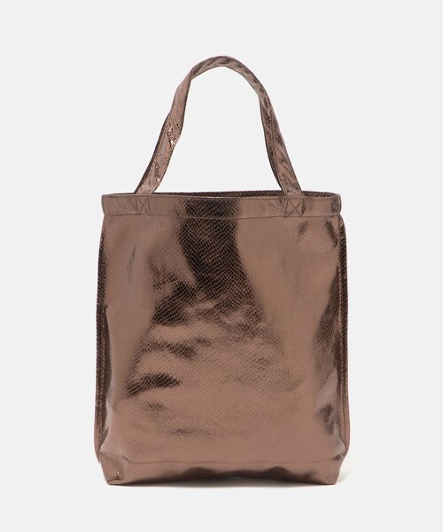 BINDU（ビンドゥー）の「【別注】＜BINDU＞メタリック トートバッグ（トートバッグ・レディース・シルバー/ブラウン系/ゴールド・FREE）」の10枚目の写真