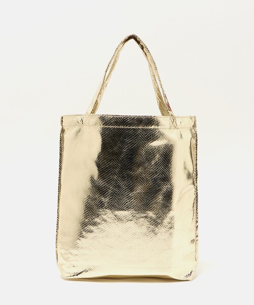 BINDU（ビンドゥー）の「【別注】＜BINDU＞メタリック トートバッグ（トートバッグ・レディース・シルバー/ブラウン系/ゴールド・FREE）」の16枚目の写真