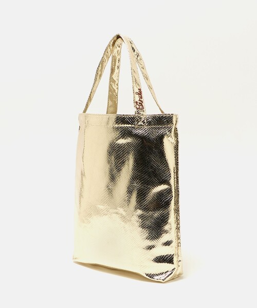BINDU（ビンドゥー）の「【別注】＜BINDU＞メタリック トートバッグ（トートバッグ・レディース・シルバー/ブラウン系/ゴールド・FREE）」の17枚目の写真