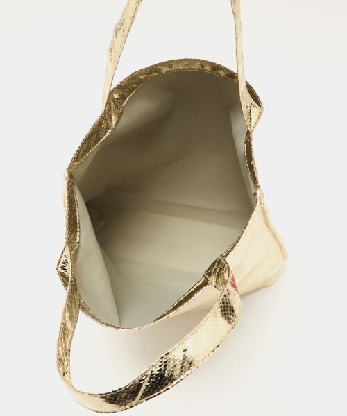 BINDU（ビンドゥー）の「【別注】＜BINDU＞メタリック トートバッグ（トートバッグ・レディース・シルバー/ブラウン系/ゴールド・FREE）」の19枚目の写真