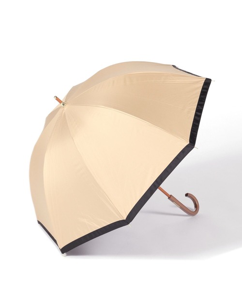 GEORGE'S（ジョージズ）の「BODY WRAP100 グログランテープ キャメル（長傘・レディース・ブラック/アイボリー・FREE）」の2枚目の写真