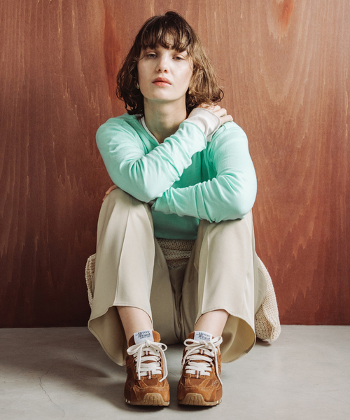 SLOBE IENA（スローブイエナ）の「《追加》The Mercer Brand The Re-Run Drive ME261022（スニーカー・レディース・ベージュ/ブラウン・38/36/37）」の9枚目の写真