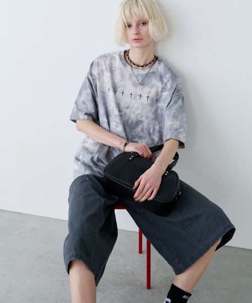 AIVER（アイバー）の「AIVER　S GRAVE S/S TEE (DYED)（Tシャツ/カットソー・メンズ・ブルー系その他/ホワイト系その他・SMALL/MEDIUM/LARGE）」の17枚目の写真