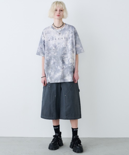 AIVER（アイバー）の「AIVER　S GRAVE S/S TEE (DYED)（Tシャツ/カットソー・メンズ・ブルー系その他/ホワイト系その他・SMALL/MEDIUM/LARGE）」の21枚目の写真